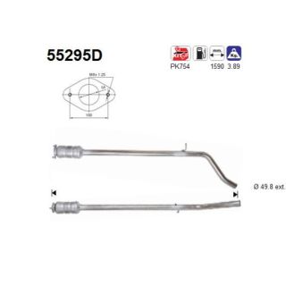 Katalizatoriaus keitiklis AS 55295D