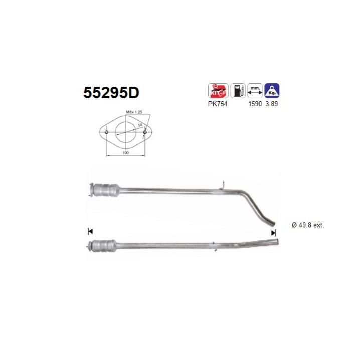 Katalizatoriaus keitiklis AS 55295D