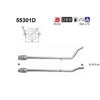 Katalizatoriaus keitiklis AS 55301D