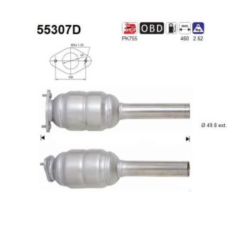 Katalizatoriaus keitiklis AS 55307D