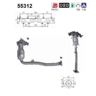 Katalizatoriaus keitiklis AS 55312