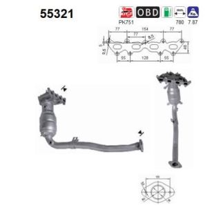 Katalizatoriaus keitiklis AS 55321