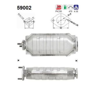 Katalizatoriaus keitiklis AS 59002