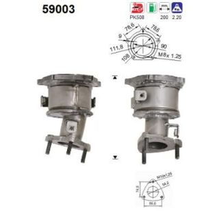 Katalizatoriaus keitiklis AS 59003