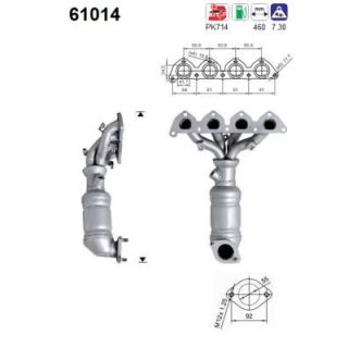 Katalizatoriaus keitiklis AS 61014