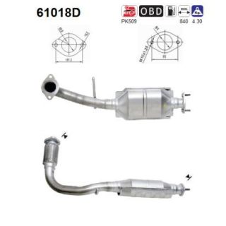 Katalizatoriaus keitiklis AS 61018D