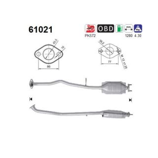 Katalizatoriaus keitiklis AS 61021