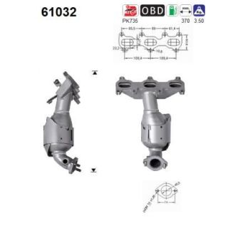 Katalizatoriaus keitiklis AS 61032