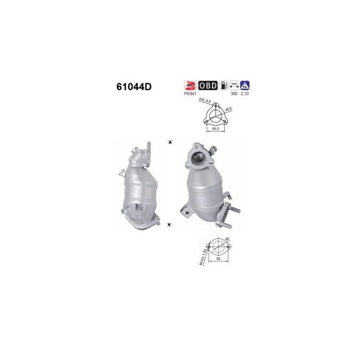 Katalizatoriaus keitiklis AS 61044D
