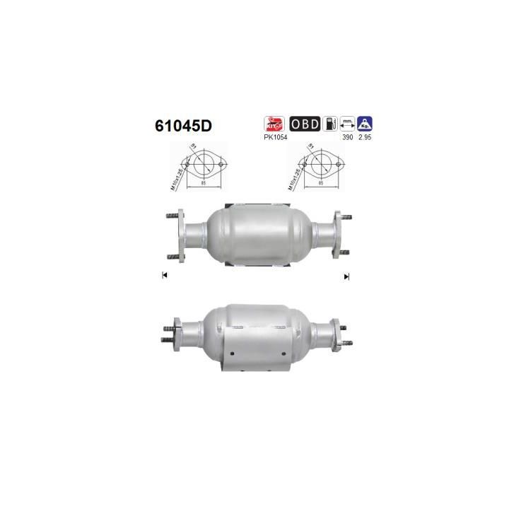 Katalizatoriaus keitiklis AS 61045D