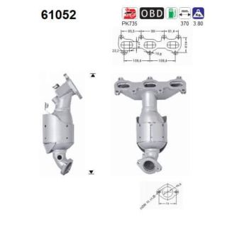 Katalizatoriaus keitiklis AS 61052