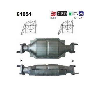 Katalizatoriaus keitiklis AS 61054