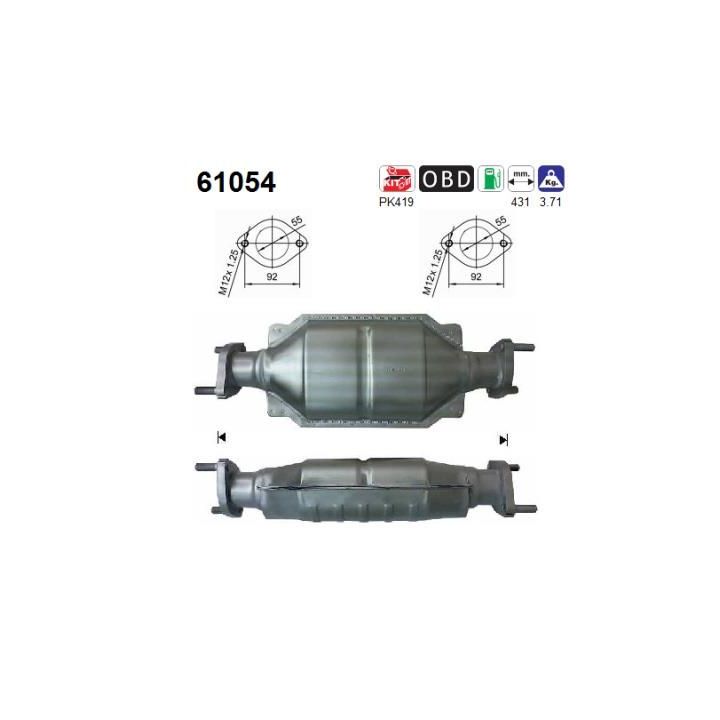 Katalizatoriaus keitiklis AS 61054