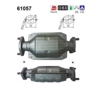 Katalizatoriaus keitiklis AS 61057