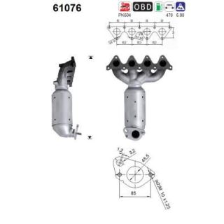 Katalizatoriaus keitiklis AS 61076