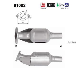 Katalizatoriaus keitiklis AS 61082