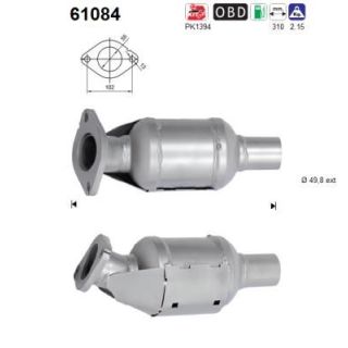 Katalizatoriaus keitiklis AS 61084