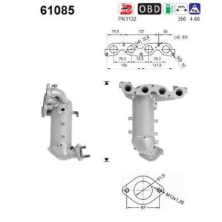 Katalizatoriaus keitiklis AS 61085