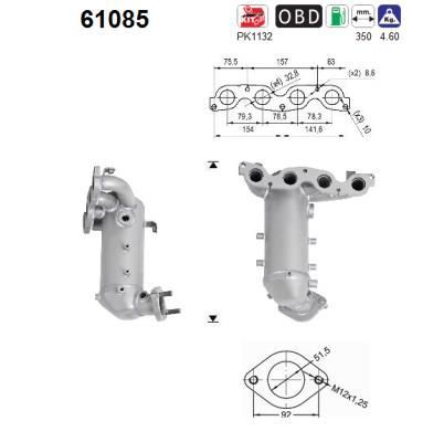 Katalizatoriaus keitiklis AS 61085