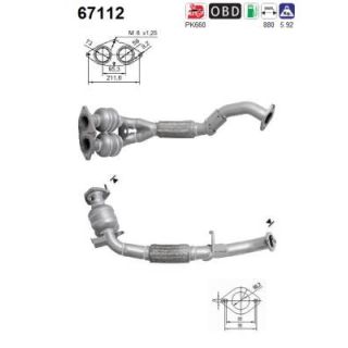 Katalizatoriaus keitiklis AS 67112