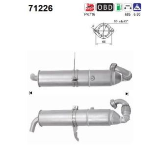 Katalizatoriaus keitiklis AS 71226