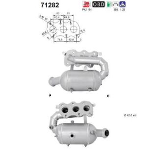 Katalizatoriaus keitiklis AS 71282