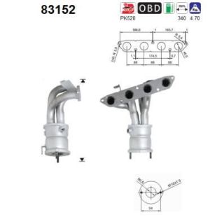Katalizatoriaus keitiklis AS 83152