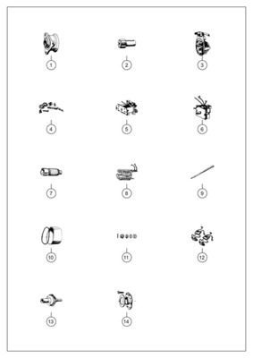 Starteris MAHLE 11139107