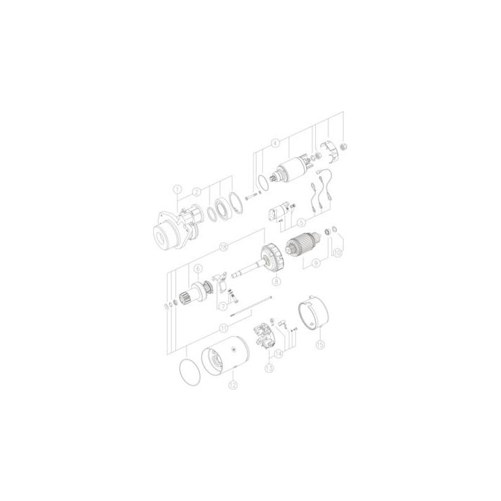 Starteris MAHLE MS 1