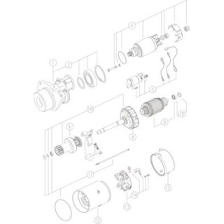 Starteris MAHLE MS 101