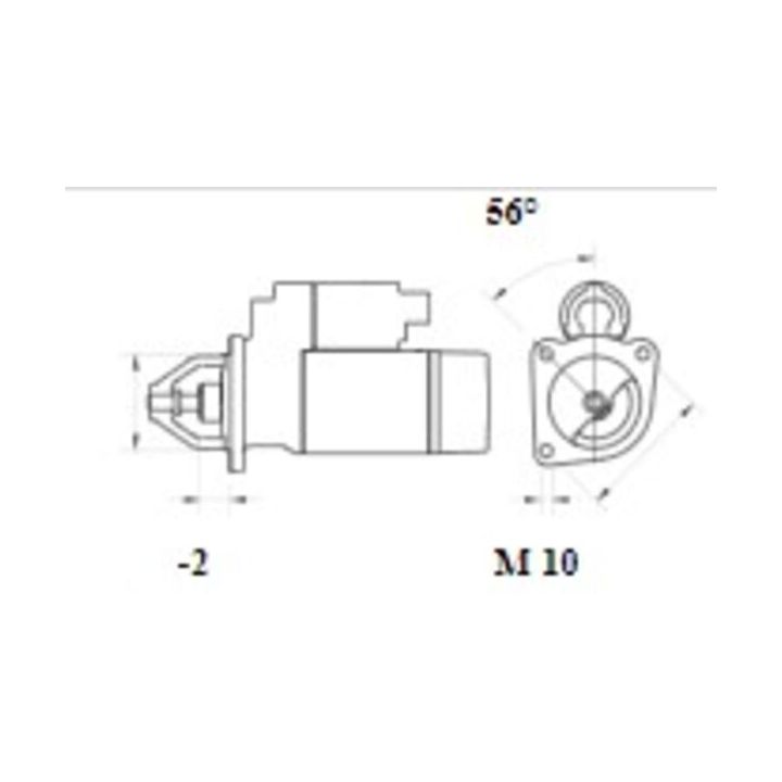 Starteris MAHLE MS 1094