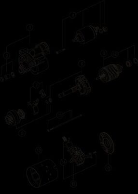 Starteris MAHLE MS 409