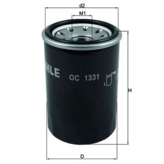 Alyvos filtras MAHLE OC 1331