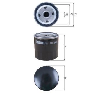 Alyvos filtras MAHLE OC 242