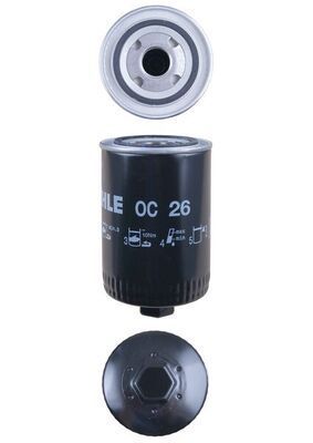 Alyvos filtras MAHLE OC 26