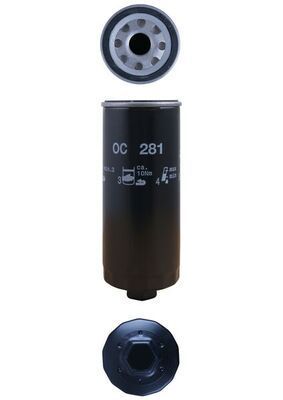 Alyvos filtras MAHLE OC 281
