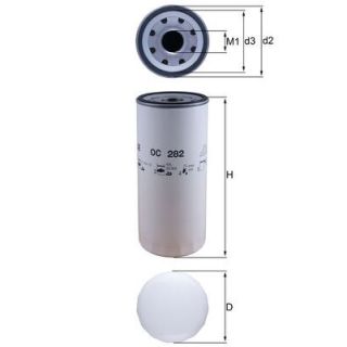 Alyvos filtras MAHLE OC 282