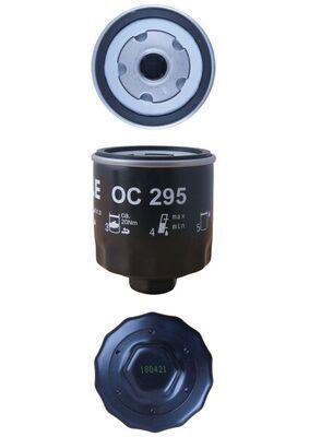 Alyvos filtras MAHLE OC 295