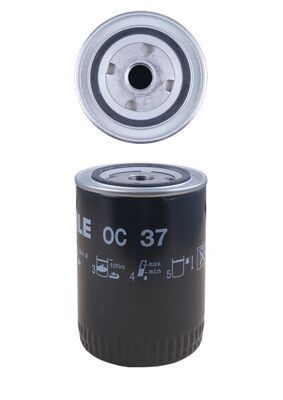 Alyvos filtras MAHLE OC 37