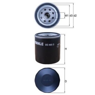 Alyvos filtras MAHLE OC 405/3