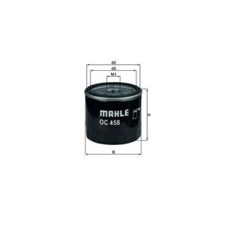 Alyvos filtras MAHLE OC 458