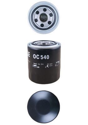 Alyvos filtras MAHLE OC 540