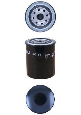 Alyvos filtras MAHLE OC 581