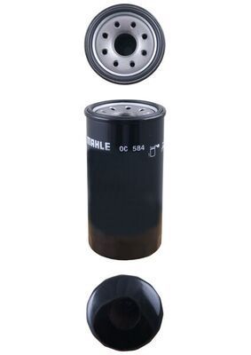 Alyvos filtras MAHLE OC 584