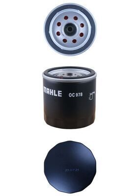 Alyvos filtras MAHLE OC 978
