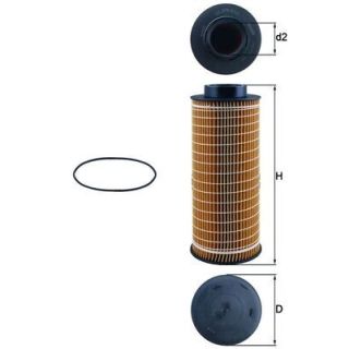 Alyvos filtras MAHLE OX 376D