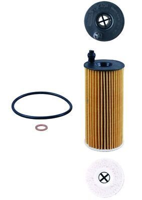 Alyvos filtras MAHLE OX 404D