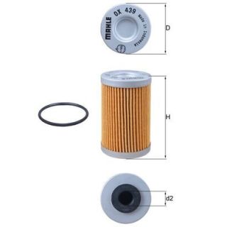 Alyvos filtras MAHLE OX 439D