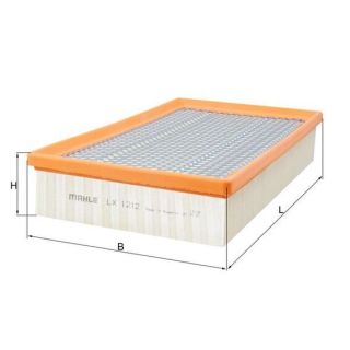Oro filtras MAHLE LX 1212