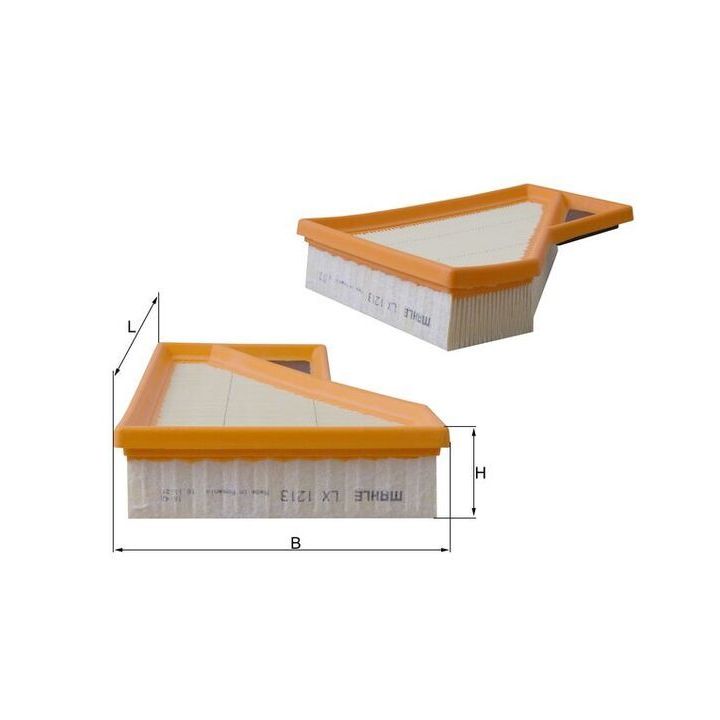 Oro filtras MAHLE LX 1213